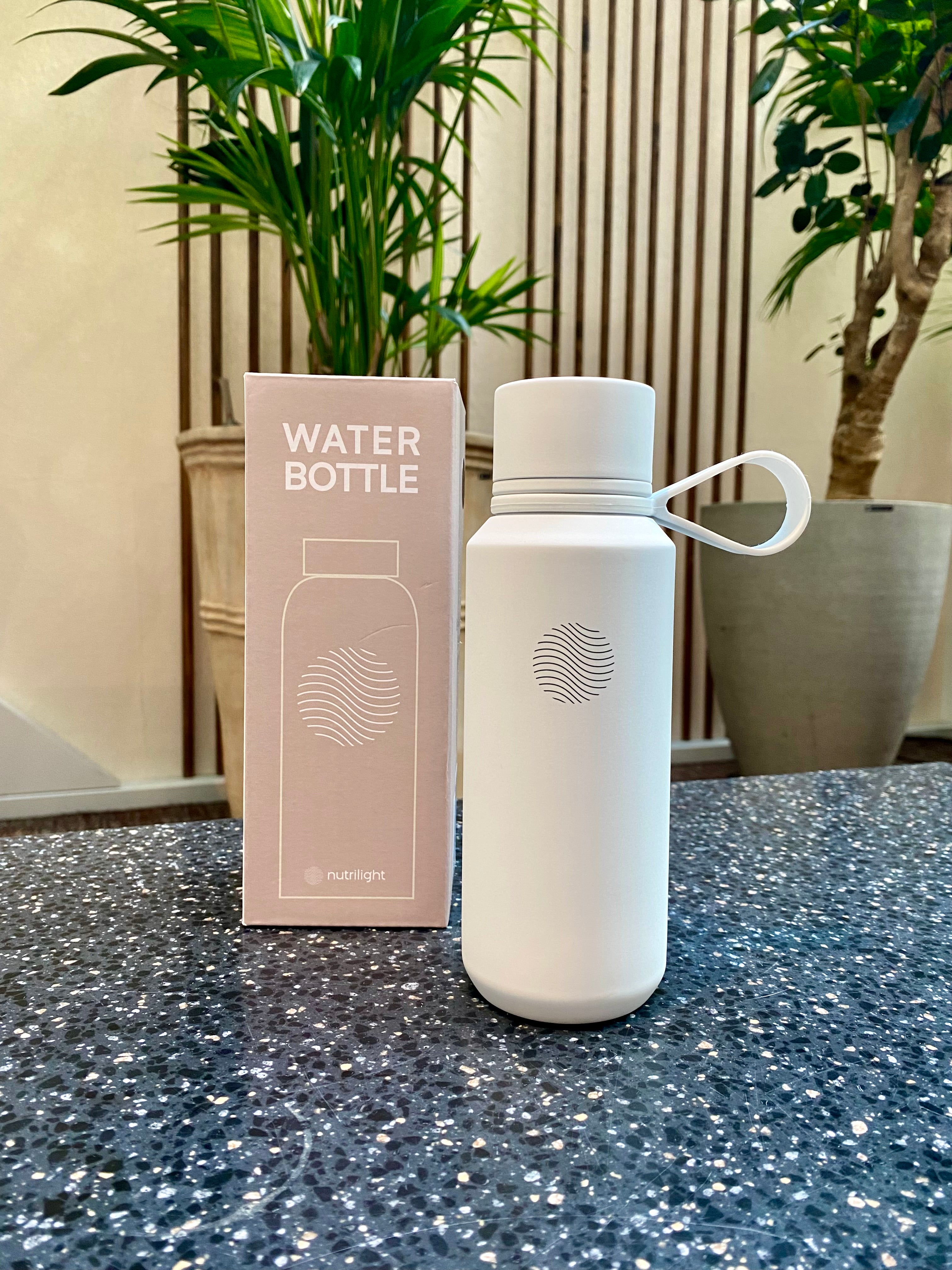 White waterbottle